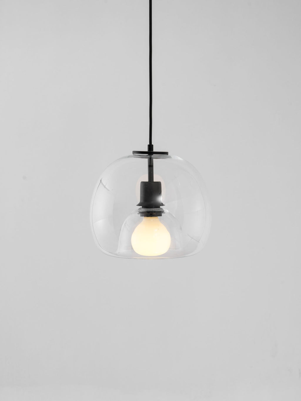 Eres Inverted Orb Pendant Light, 25cm Diameter