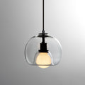 Eres Inverted Orb Pendant Light, 25cm Diameter