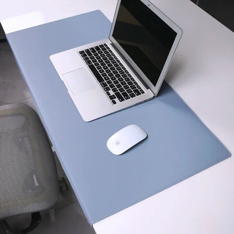 PulseFlex ergonomische PU-Lederschreibtischunterlage mit Handgelenkauflage für Büro und Gaming