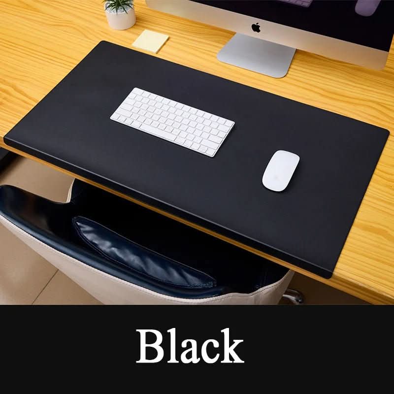 PulseFlex ergonomische PU-Lederschreibtischunterlage mit Handgelenkauflage für Büro und Gaming