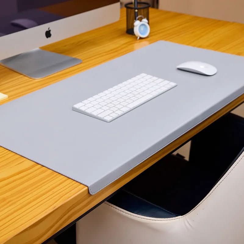 PulseFlex ergonomische PU-Lederschreibtischunterlage mit Handgelenkauflage für Büro und Gaming