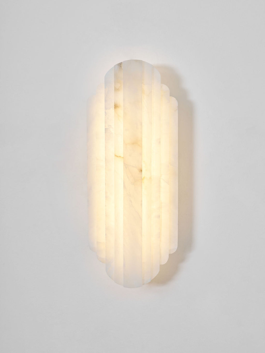 Nástěnné svítidlo Estelle Stacked Alabaster