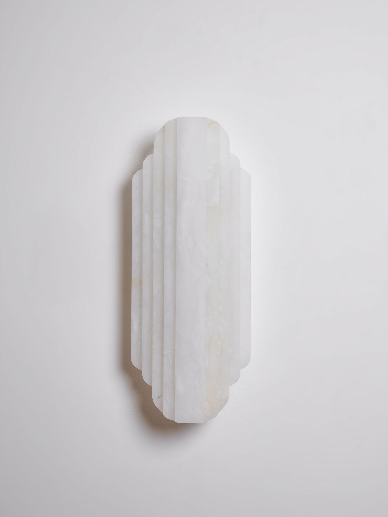 Nástěnné svítidlo Estelle Stacked Alabaster