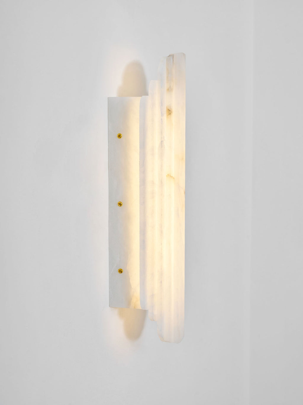 Nástěnné svítidlo Estelle Stacked Alabaster