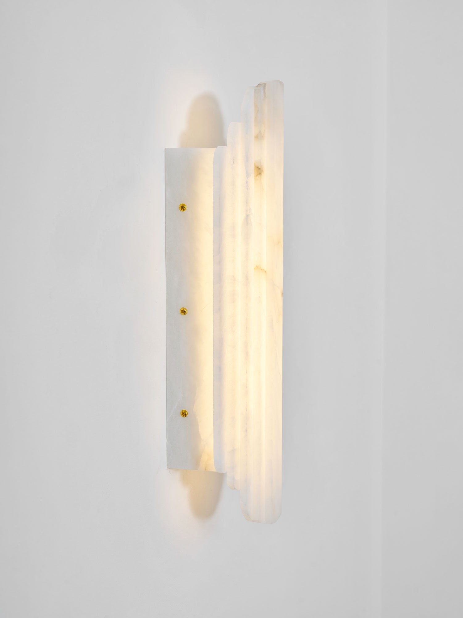Nástěnné svítidlo Estelle Stacked Alabaster