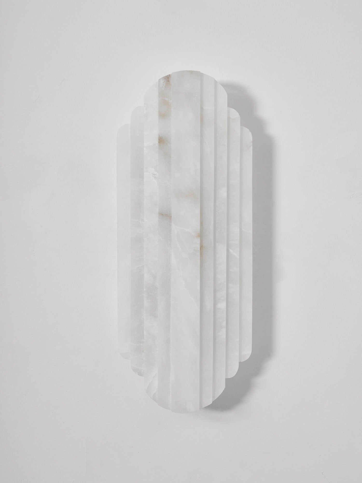 Nástěnné svítidlo Estelle Stacked Alabaster