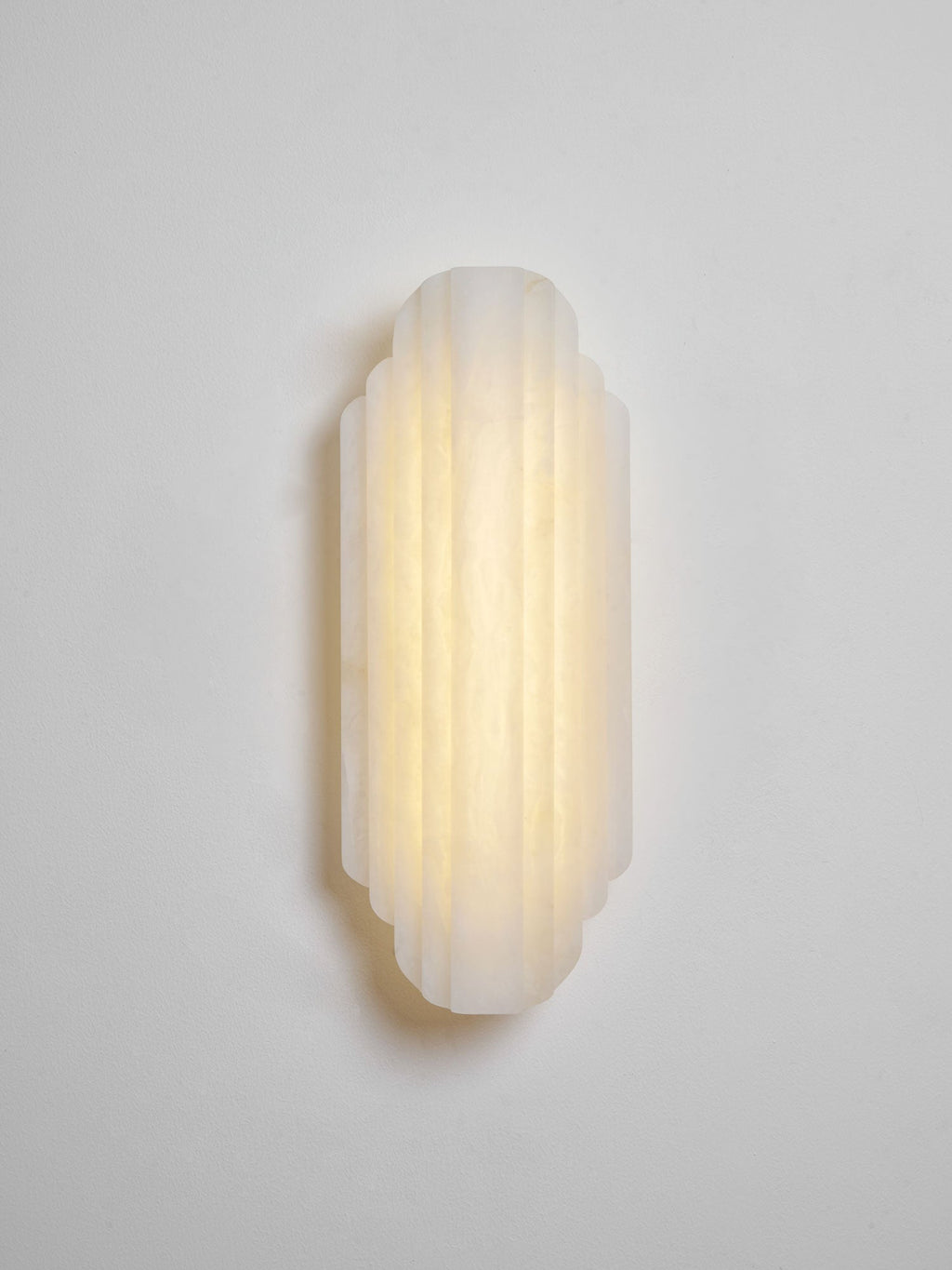 Nástěnné svítidlo Estelle Stacked Alabaster