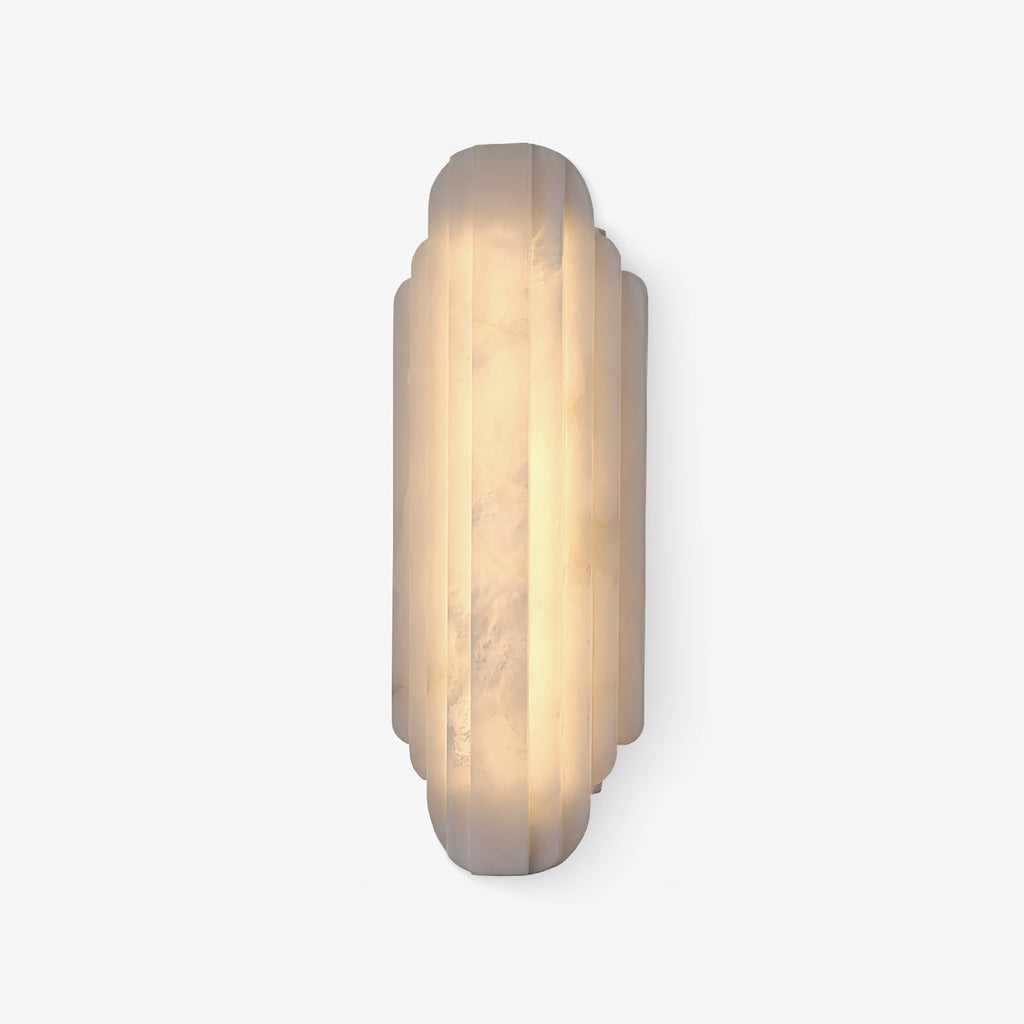 Nástěnné svítidlo Estelle Stacked Alabaster