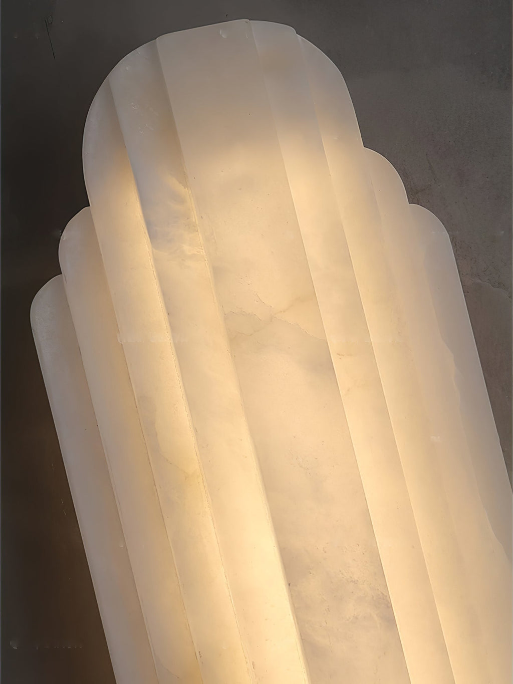 Nástěnné svítidlo Estelle Stacked Alabaster