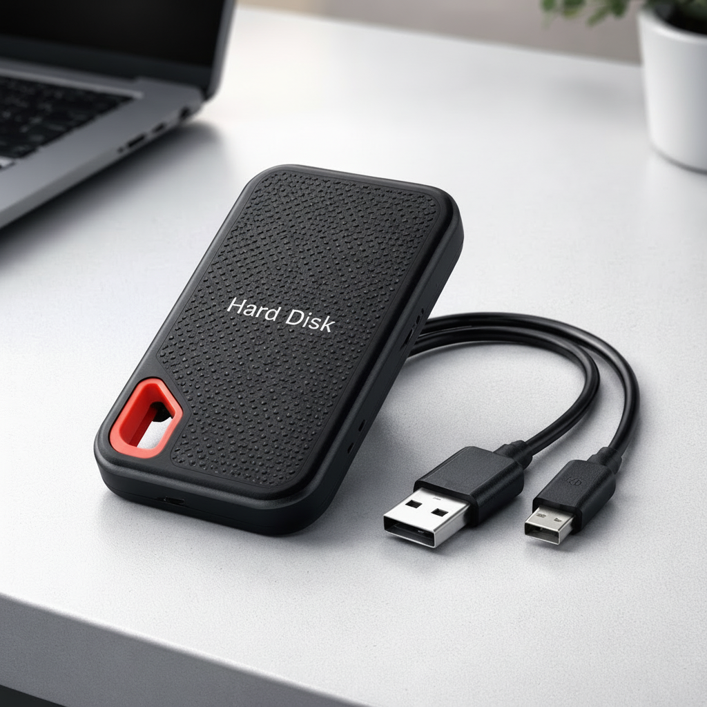 قرص SSD خارجي لنقل البيانات بسرعة فائقة وراحة رقمية