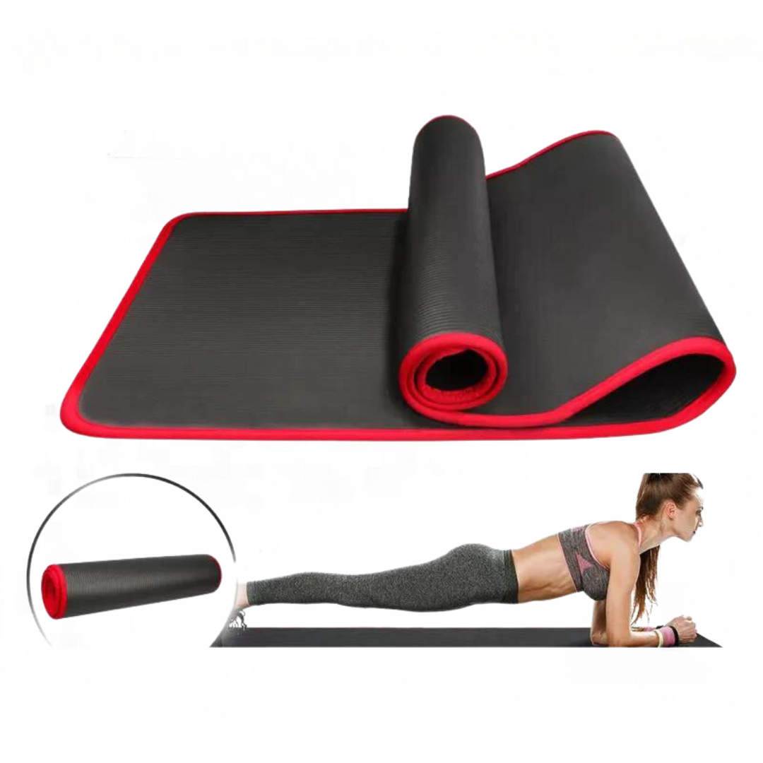 Tikar Yoga ZenFlex Pro Tebal Lebih Anti Licin Untuk Studio dan Rumah