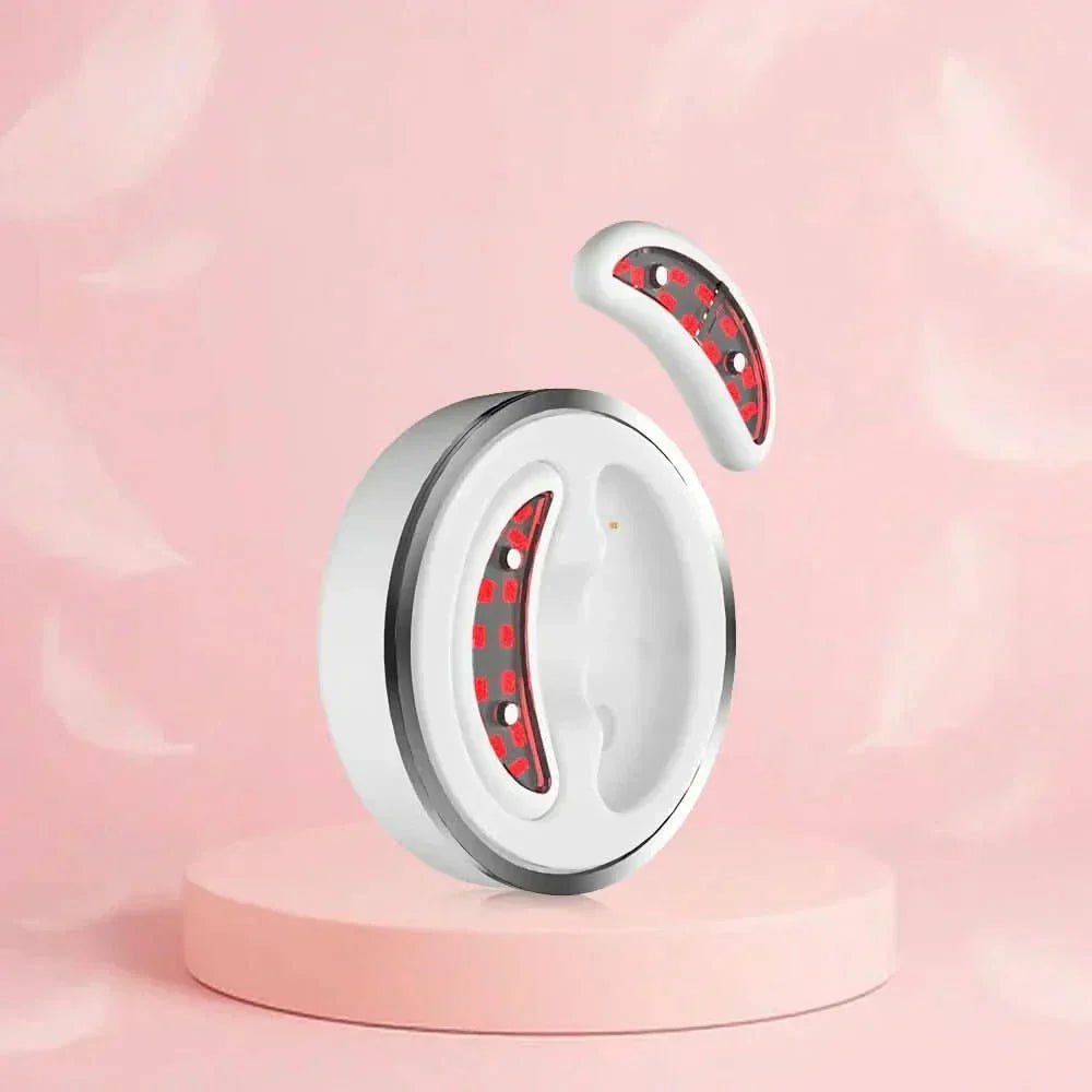 Tratamiento ocular LumaPulse Lux con terapia de luz roja y microcorriente para ojos cansados