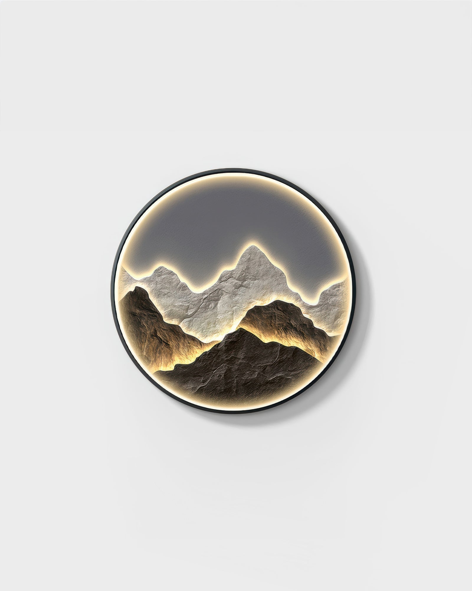 ديكور دائرة ظل ملجأ الجبل الفاخر العصري