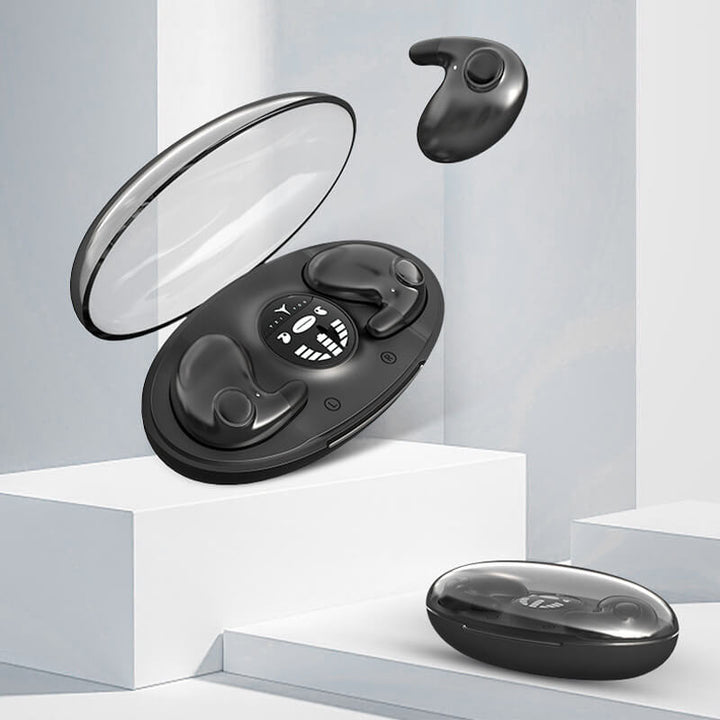 Láthatatlan Bluetooth alvó fülhallgatók IPX5 vízállósággal a kényelmes alváshoz