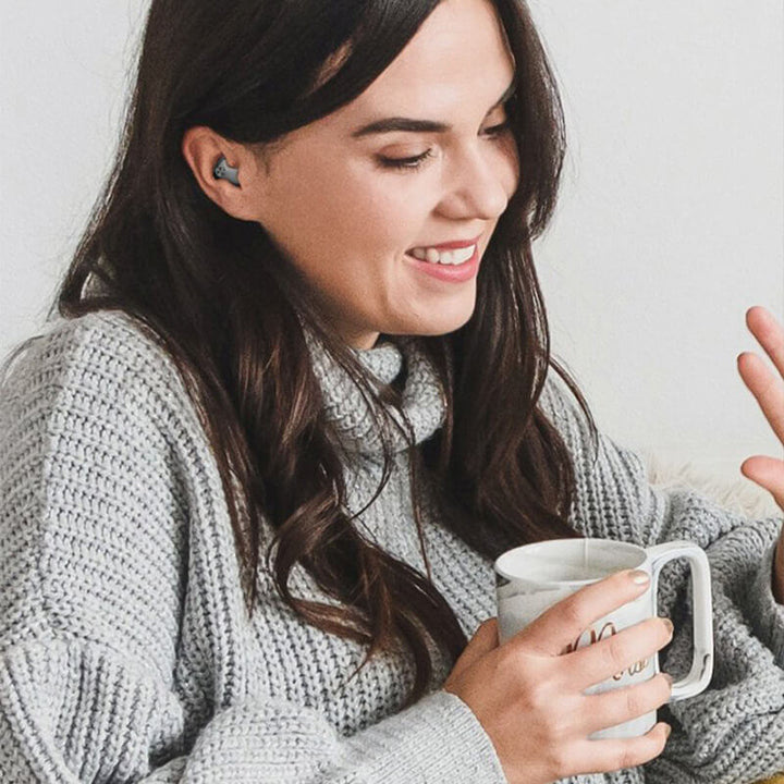 Láthatatlan Bluetooth alvó fülhallgatók IPX5 vízállósággal a kényelmes alváshoz