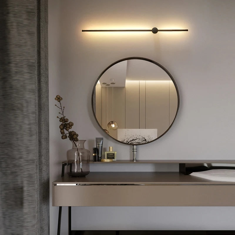 Lampa ścienna LumaNova w stylu minimalistycznym do nowoczesnych wnętrz
