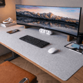 Aurora Felt Desk Pad For Home Office Smooth Writing Surface Protection