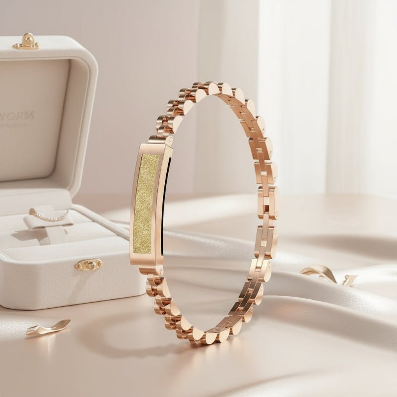 NovaTrack Elegant Smart Bracelet For Women With Multi Sport Modes