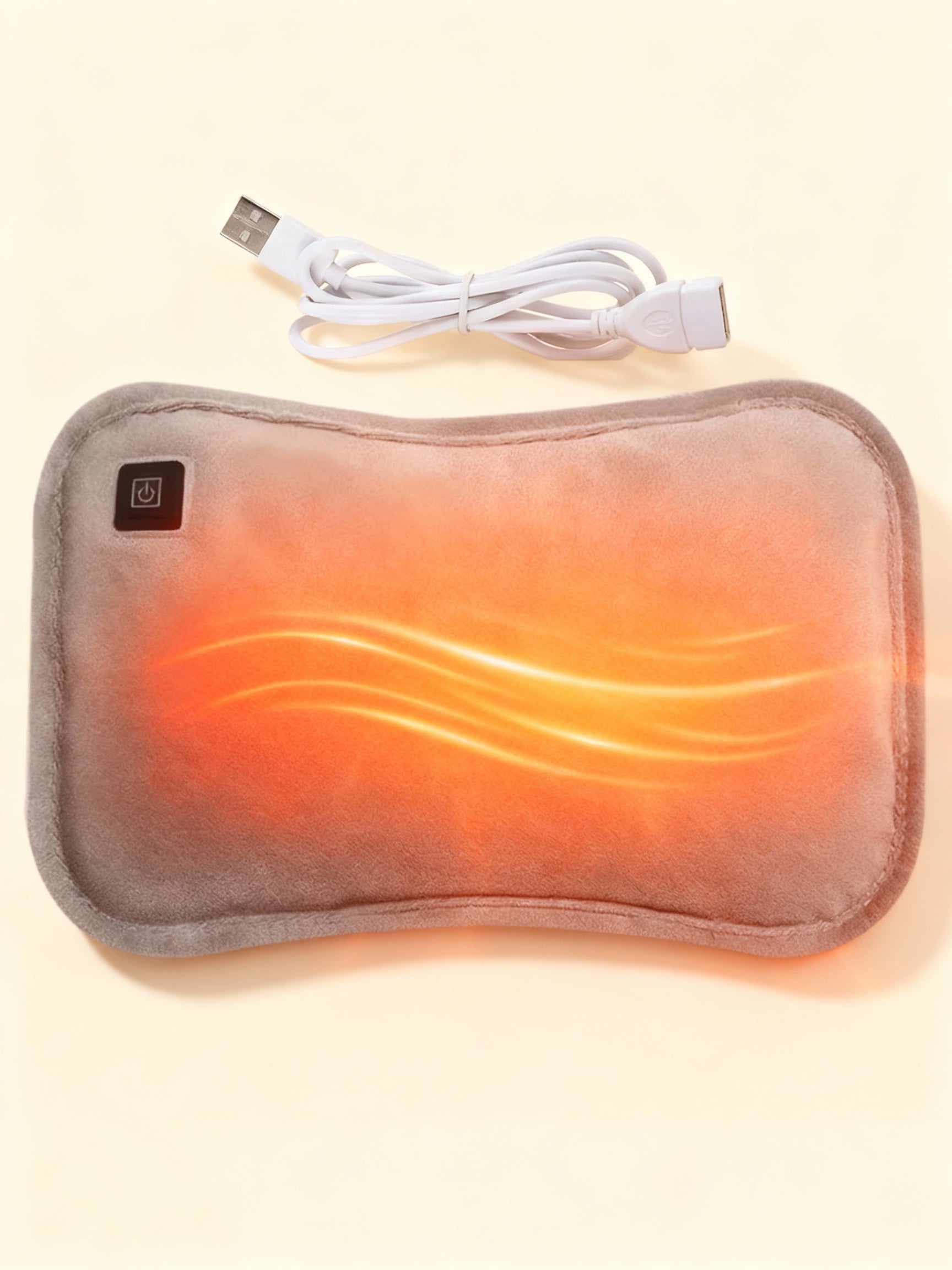 LumaHeat Tragbares Heizkissen 30x20 cm Schnelles Aufheizen Hand- und Körperwärmer
