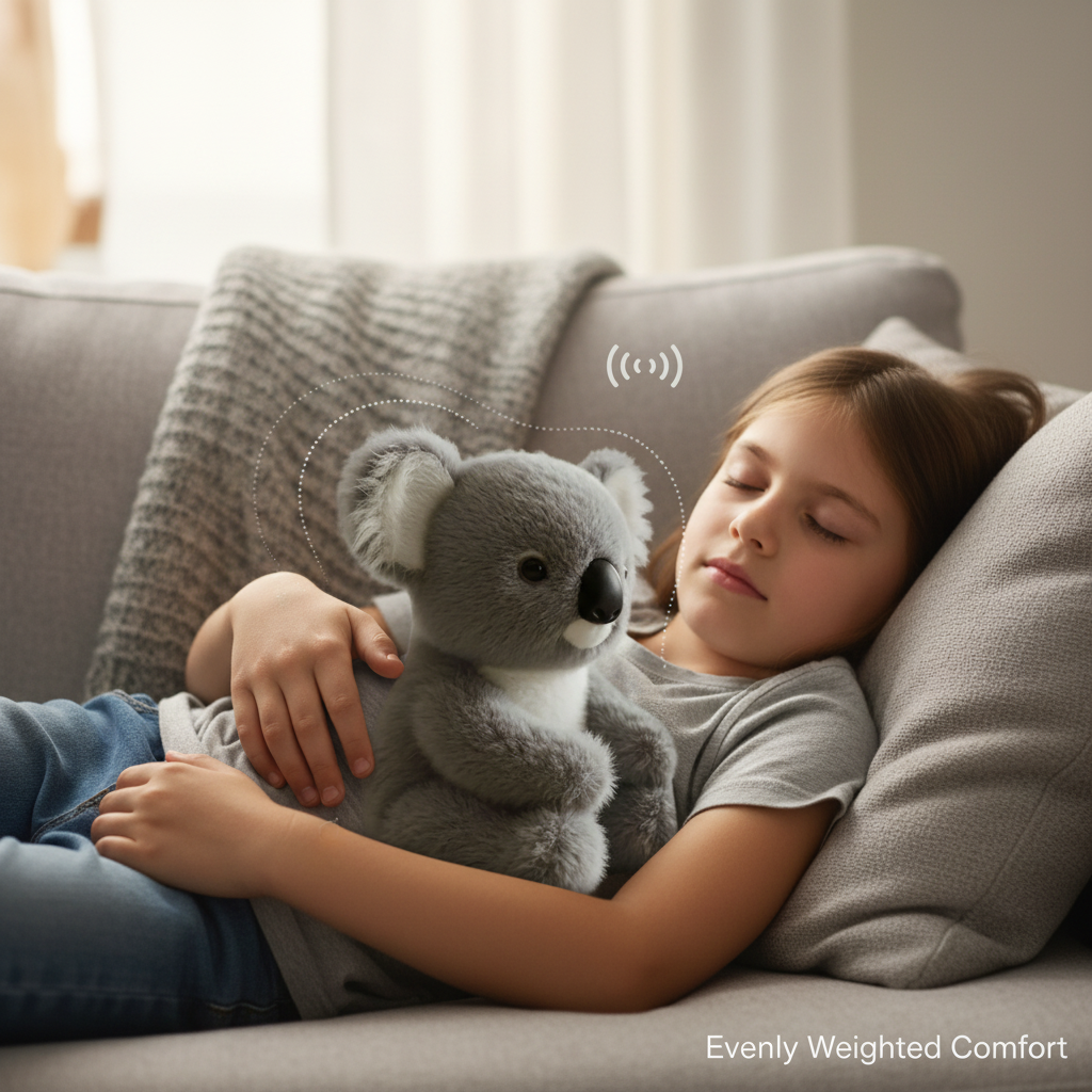 Boneka Berbulu Berbobot Koala Peluk Tenang Untuk Tekanan Dan Kebimbangan