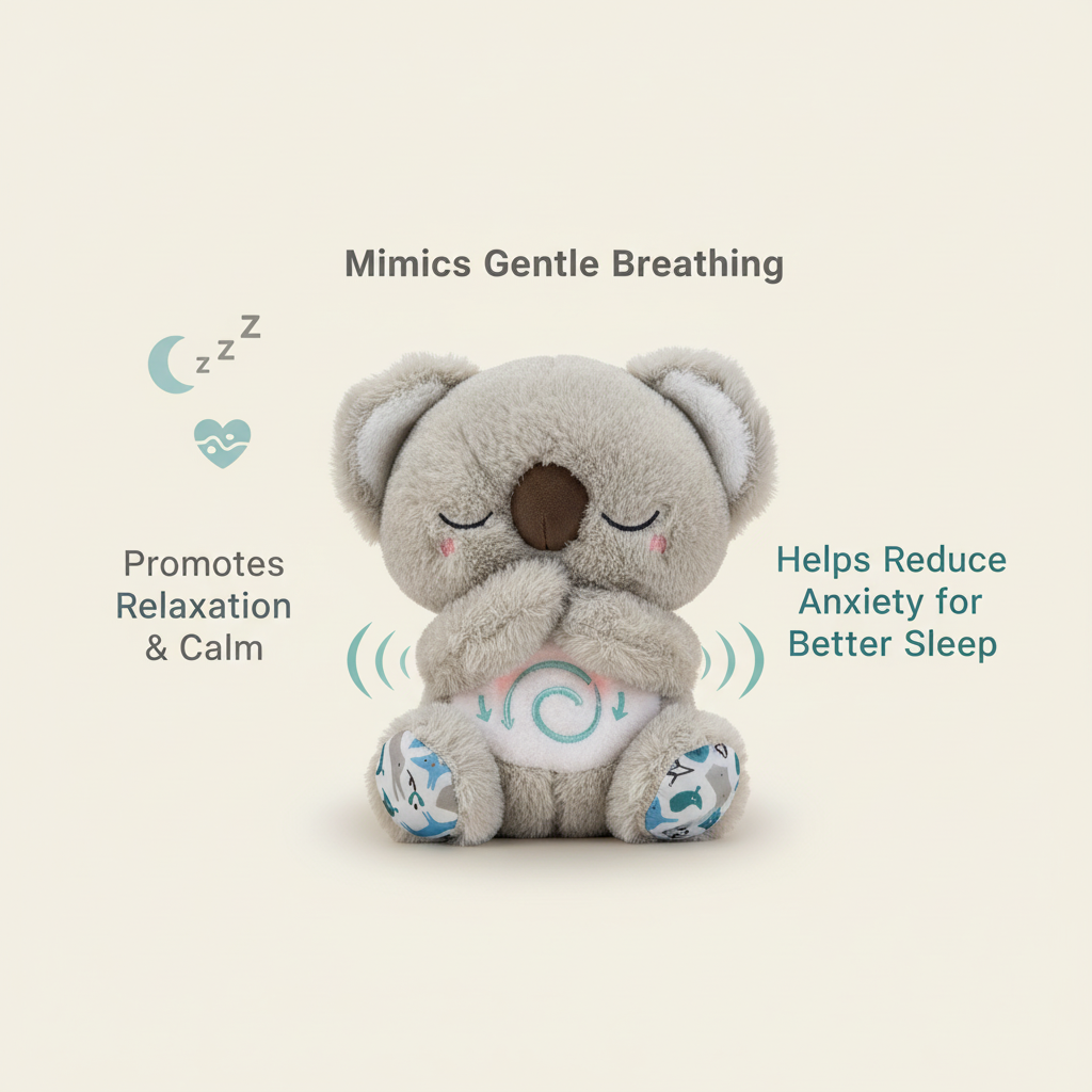 CalmNest Koala do Oddychania - Zabawka Uspokajająca, Edycja Pro