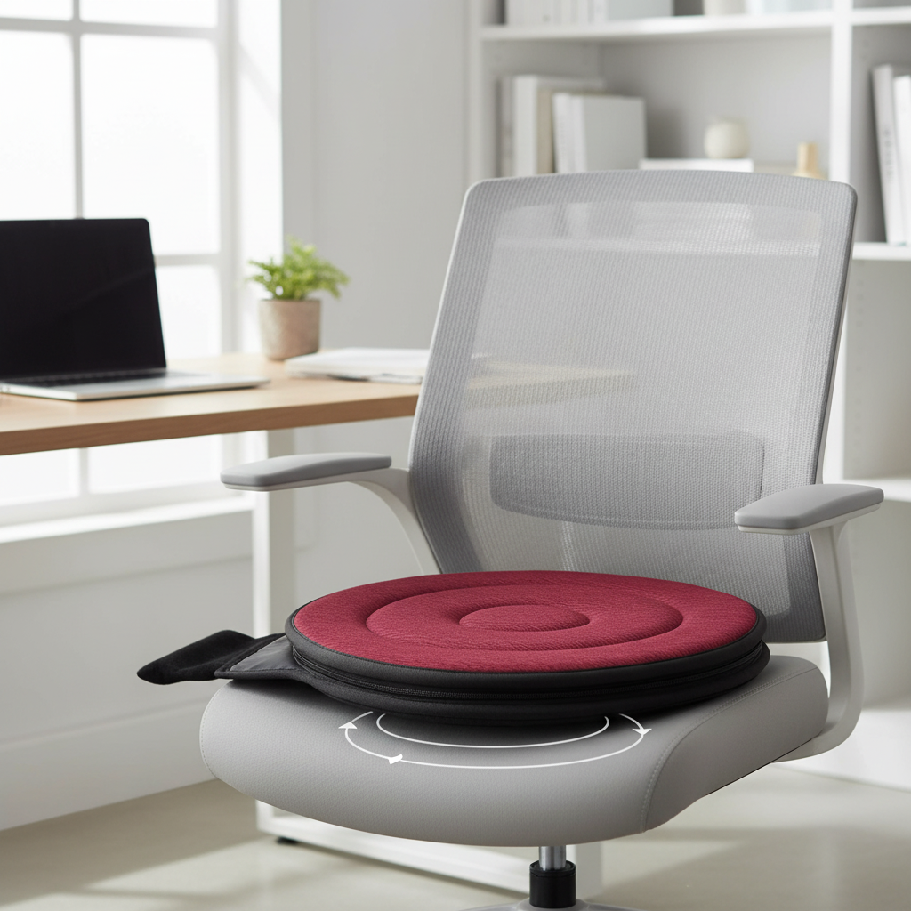 Cuscino girevole PivotPro a 360 gradi per auto, ufficio e casa