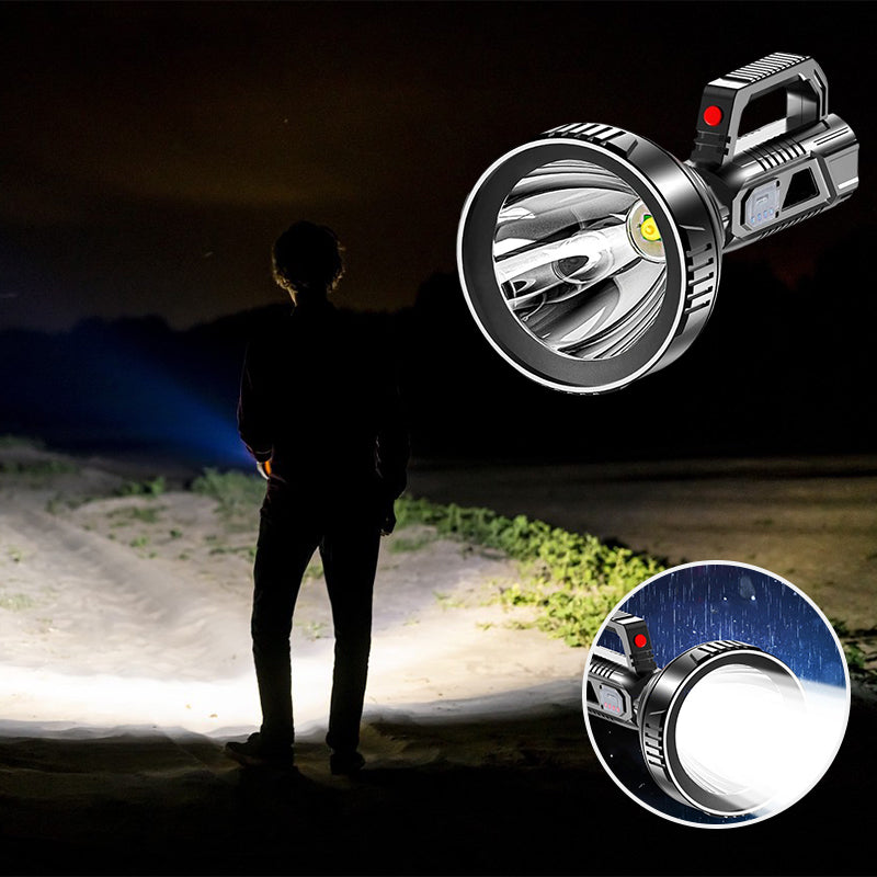 LumenPro Torcia Portatile Ricaricabile a Faretto