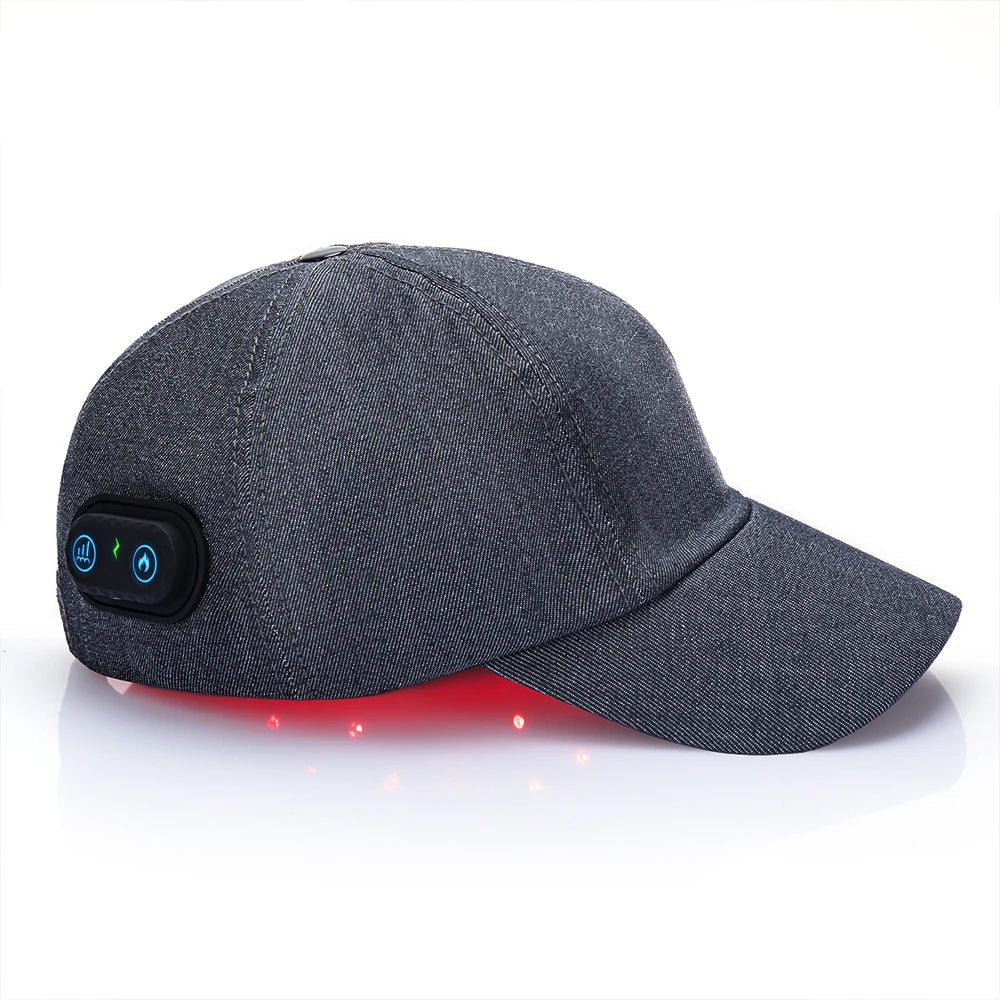 Cappello NovaFol a LED a infrarossi per la ricrescita dei capelli diradati