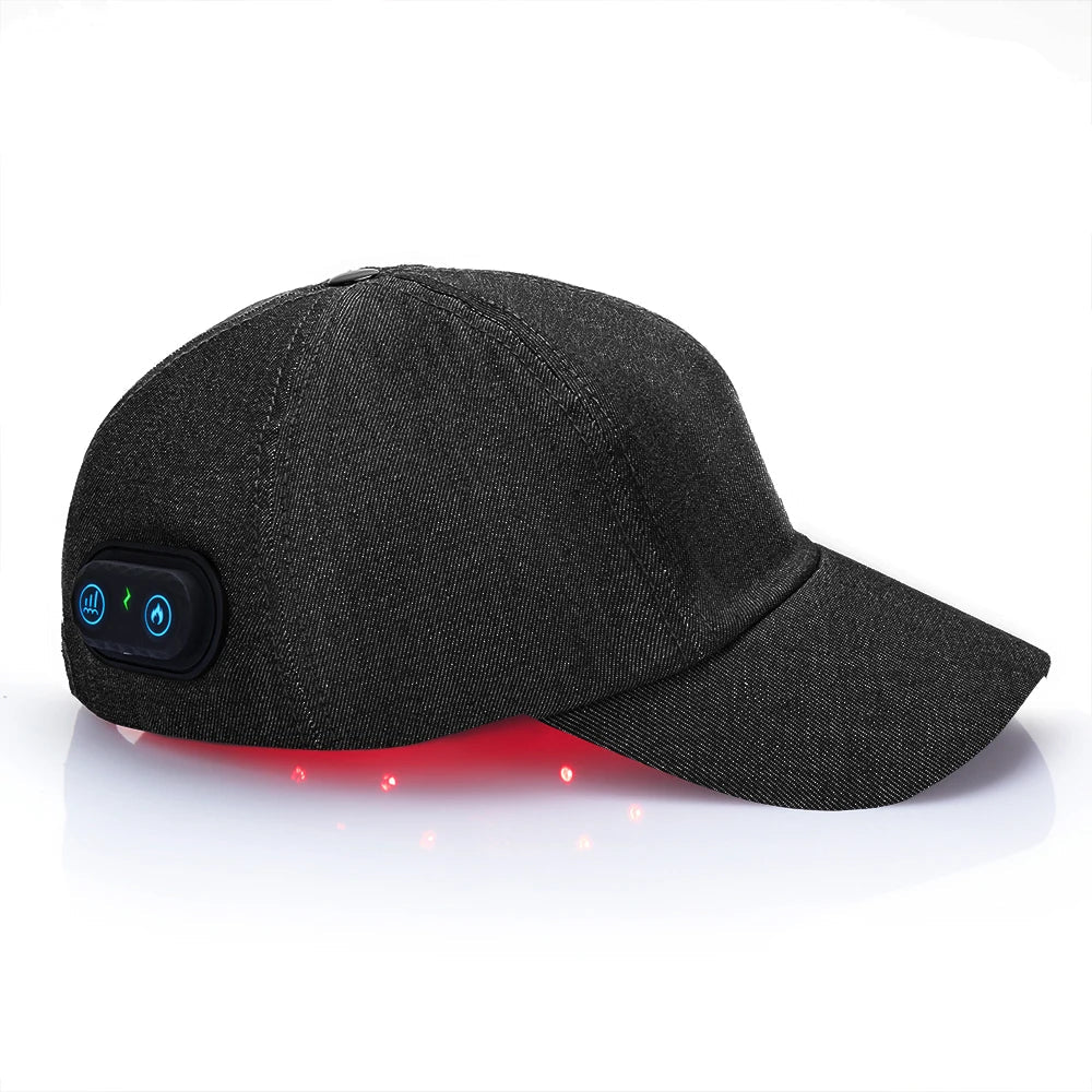 Cappello NovaFol a LED a infrarossi per la ricrescita dei capelli diradati