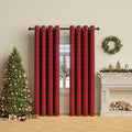 Cedar Haven Plaid Curtains For Winter Comfort And Home Decor Lovers
