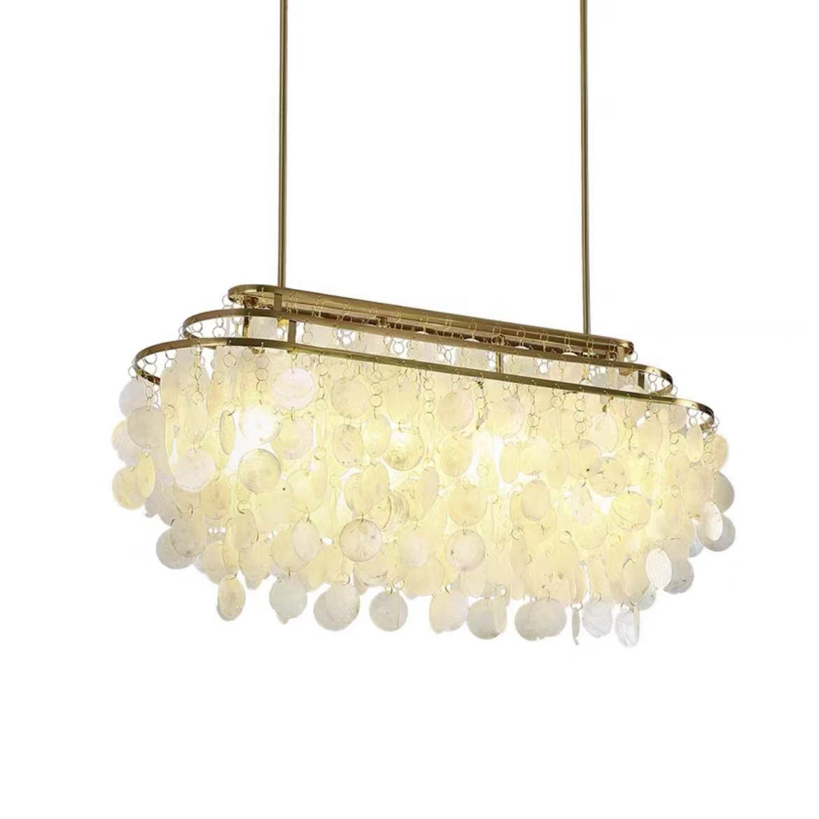 Round Shell Chandelier - Vakkerlight