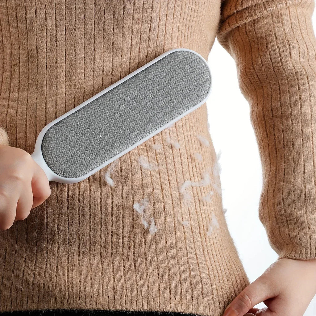 Brosse anti-poils d’animaux LintLift, double face, écologique et réutilisable, pour les propriétaires d’animaux