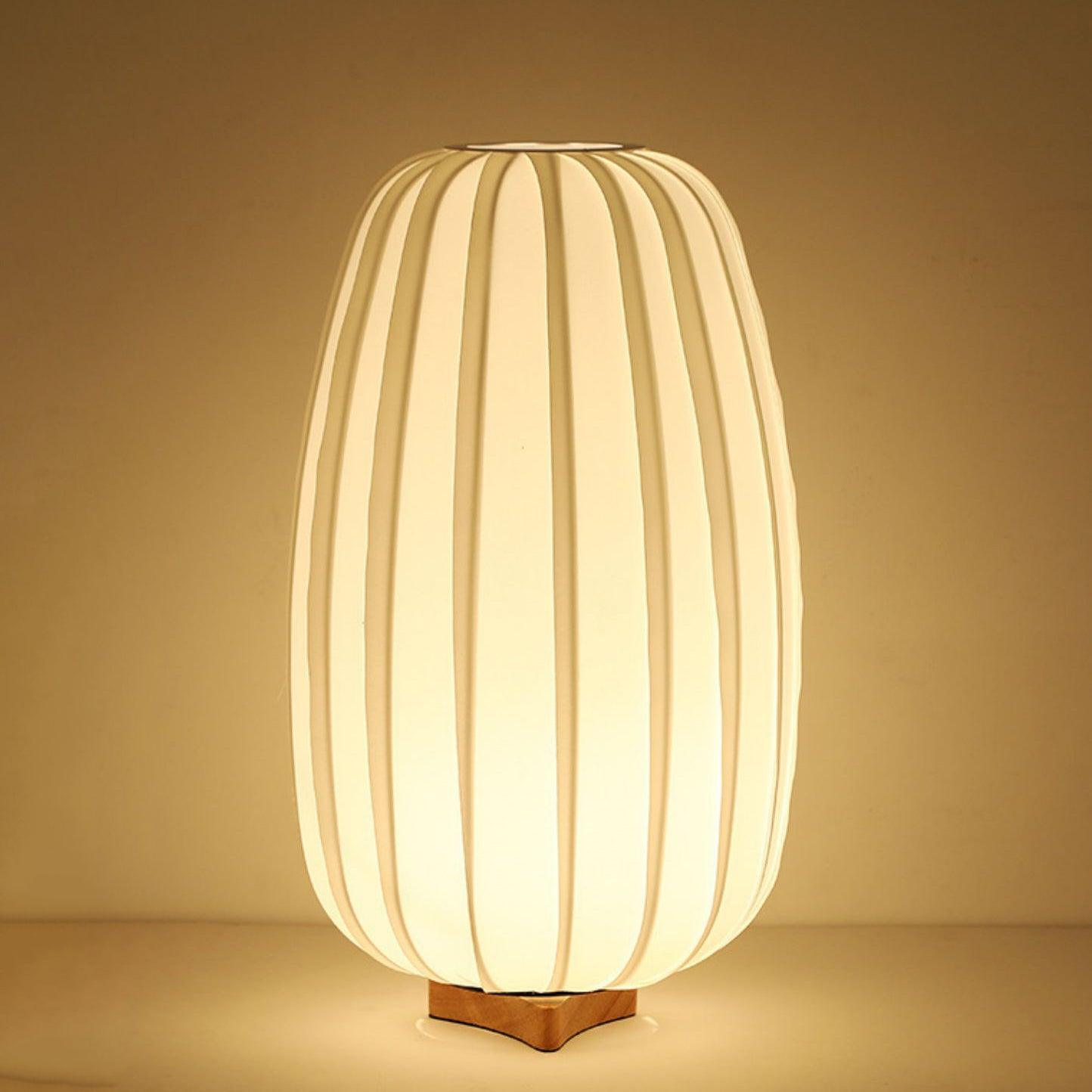 Contemporary Minimalist Fabric Table Lamp