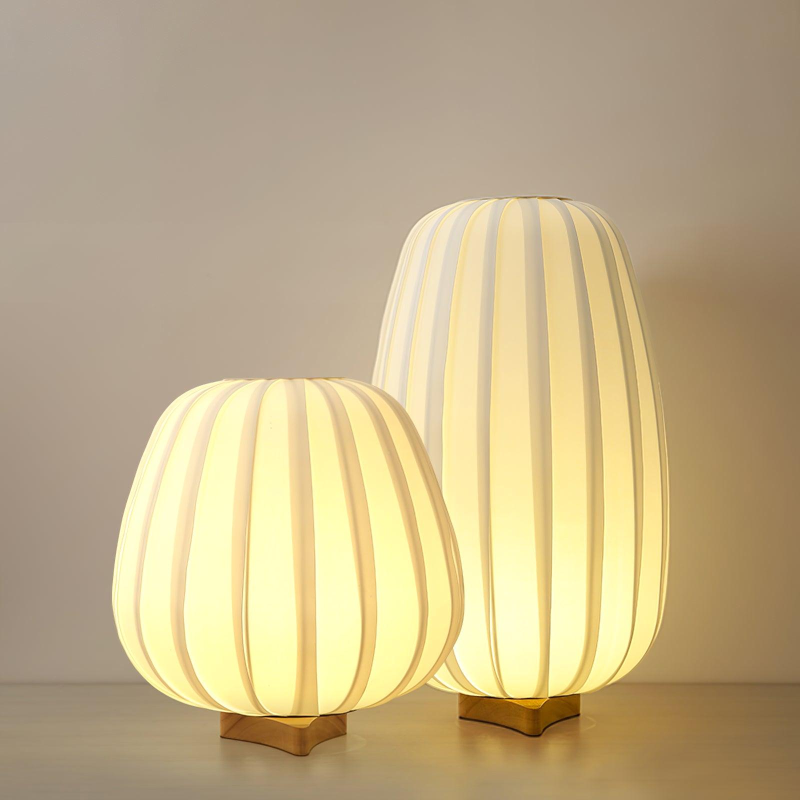 Contemporary Minimalist Fabric Table Lamp