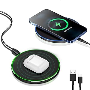 NovaCharge 30W Hurtig Trådløs MagSafe Oplader til iPhone, Samsung og Android