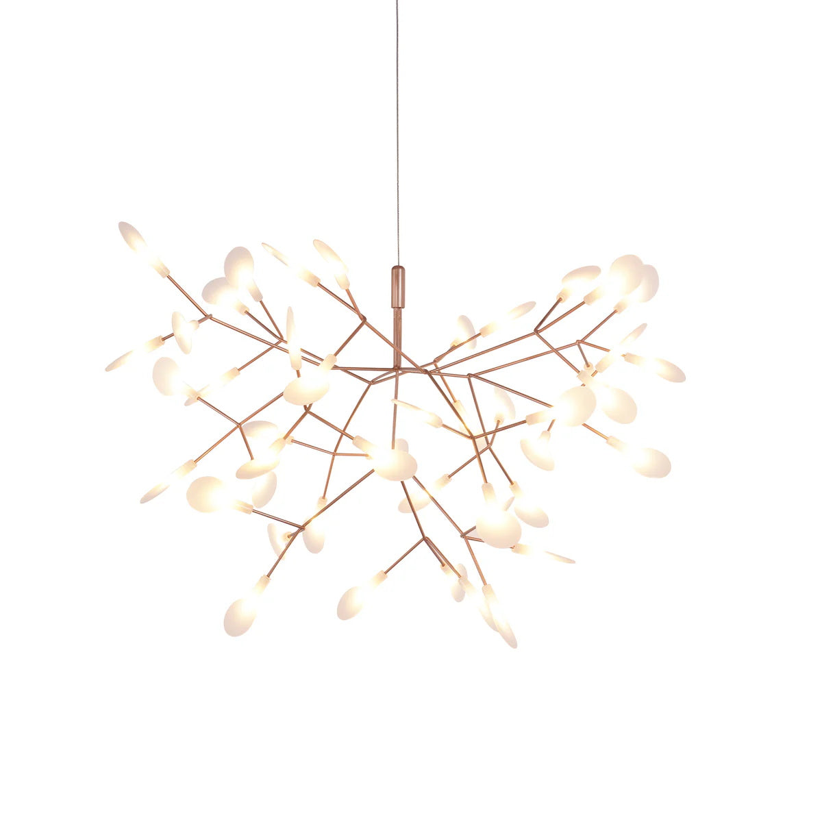Současný stropní lustr Firefly — minimalistický design