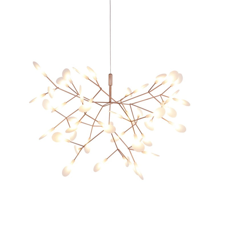 Současný stropní lustr Firefly — minimalistický design
