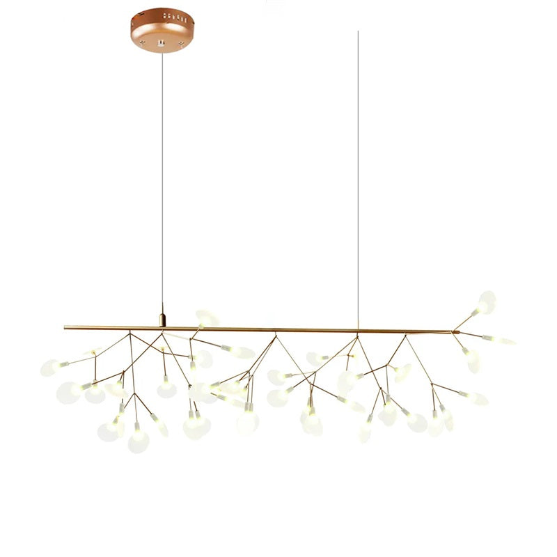 Současný stropní lustr Firefly — minimalistický design