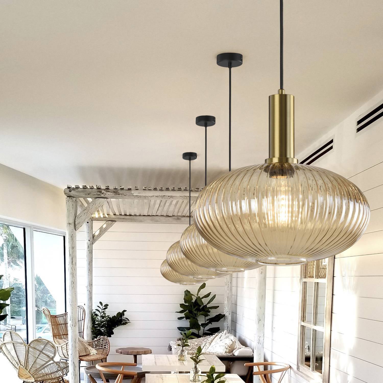 Flair-Pendelleuchte – Glas
