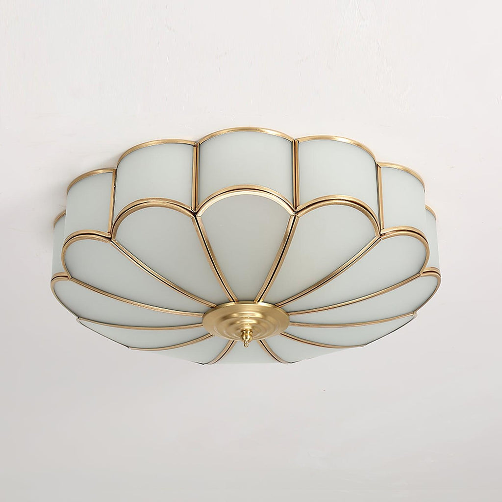 Flower Shape Glass Recessed Ceiling Light - Vakkerlight