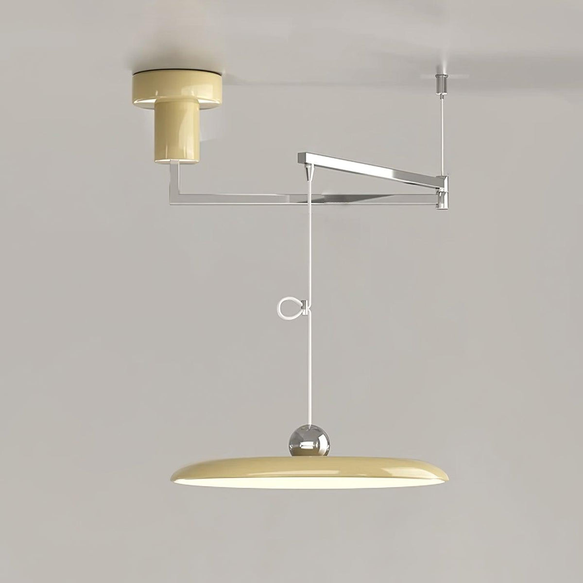 Verstellbare Metall-Pendelleuchte - dimmbare LED, 40/50 cm, 5 Farben