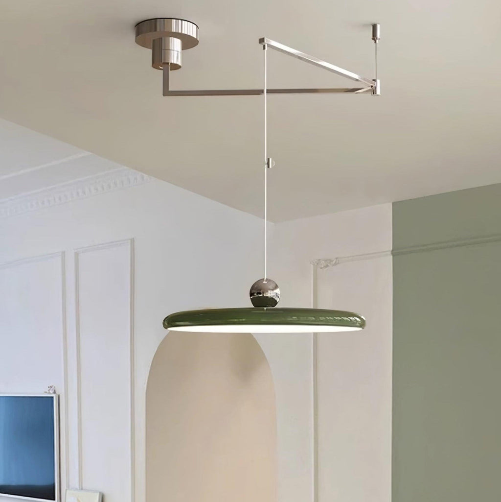 Verstellbare Metall-Pendelleuchte - dimmbare LED, 40/50 cm, 5 Farben