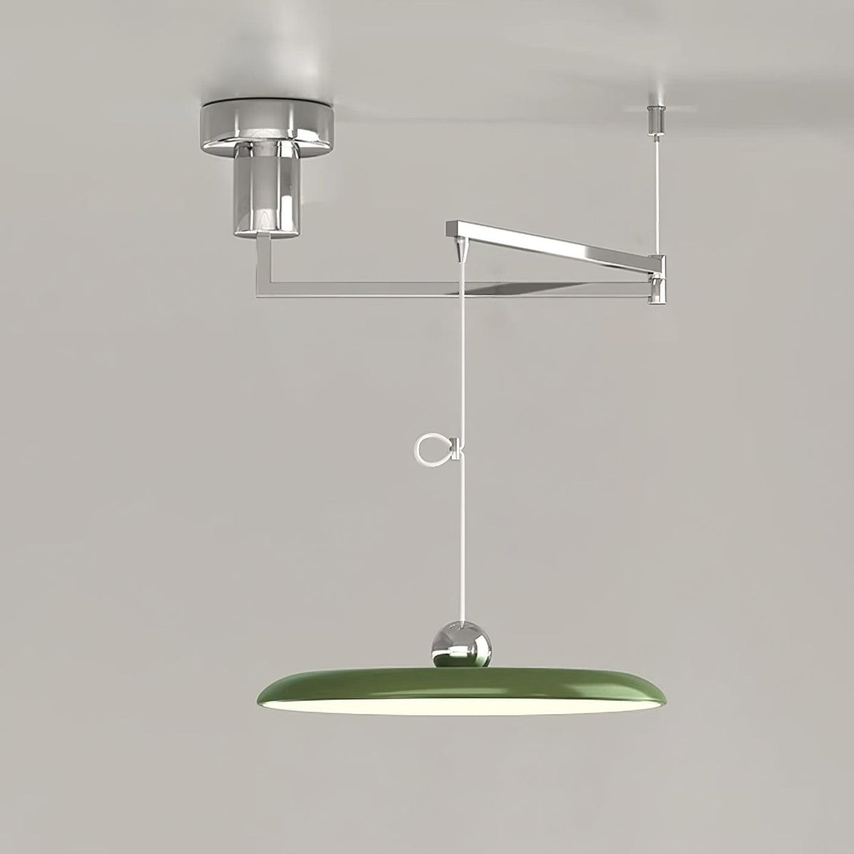 Verstellbare Metall-Pendelleuchte - dimmbare LED, 40/50 cm, 5 Farben