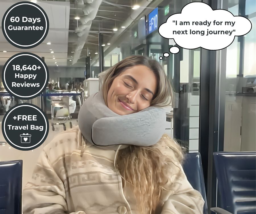 Oreiller de voyage AirHug® - Votre compagnon de voyage ultime