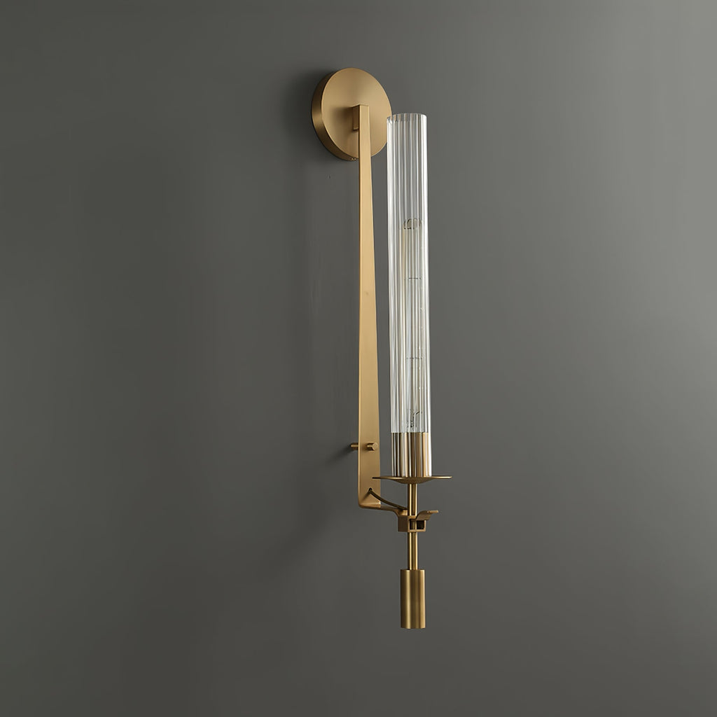 Wandleuchte im französischen Klassizismus – architektonisches Zylinderdesign