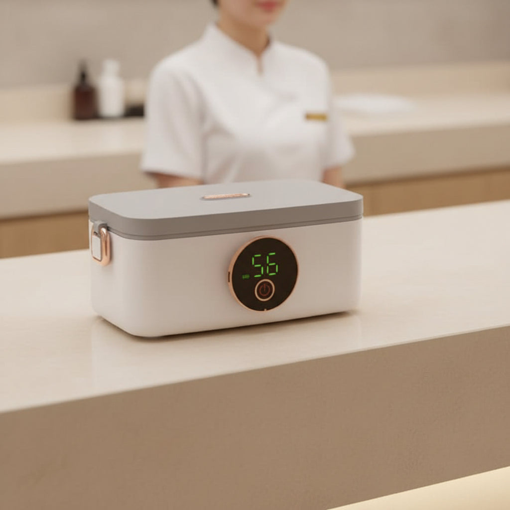 Kablosuz Elektrikli Yemek Kutusu, 16000mAh Pil, 5 Isıtma Seviyesi