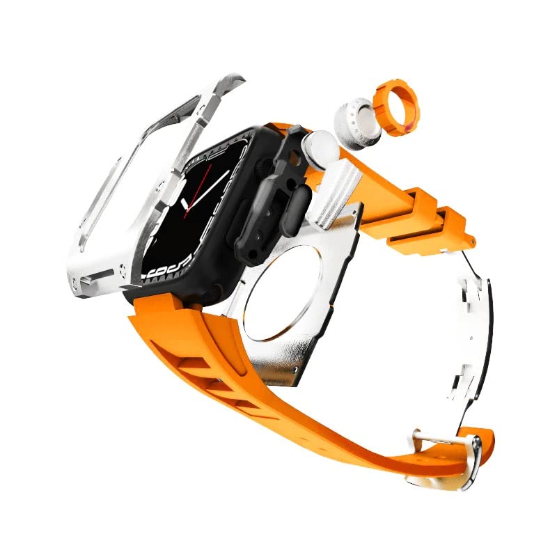 Serie RM 9009 - Caja plateada para Apple Watch