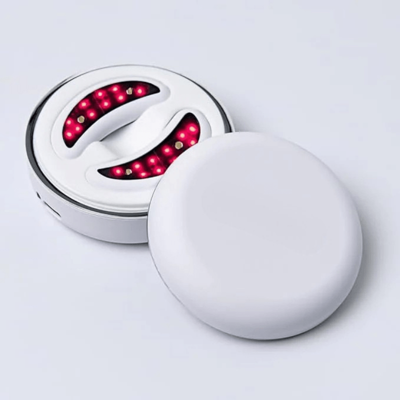 Tratamiento ocular LumaPulse Lux con terapia de luz roja y microcorriente para ojos cansados