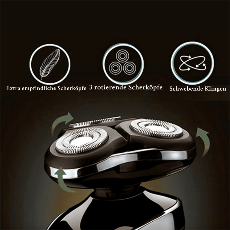 NexaPulse borotva | vízálló, bőrbarát nedves és száraz használatra