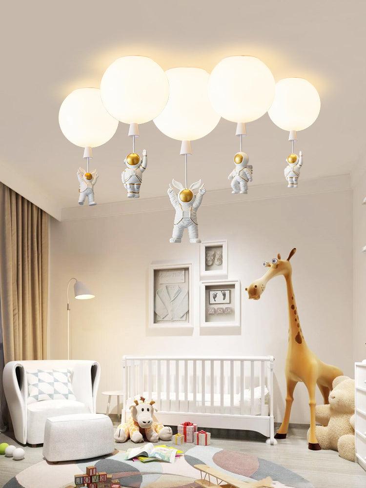Frosted Balloon Style Ceiling Pendant Light